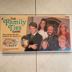 Original Family Ties boardgame 80s brand new factory sealed never used